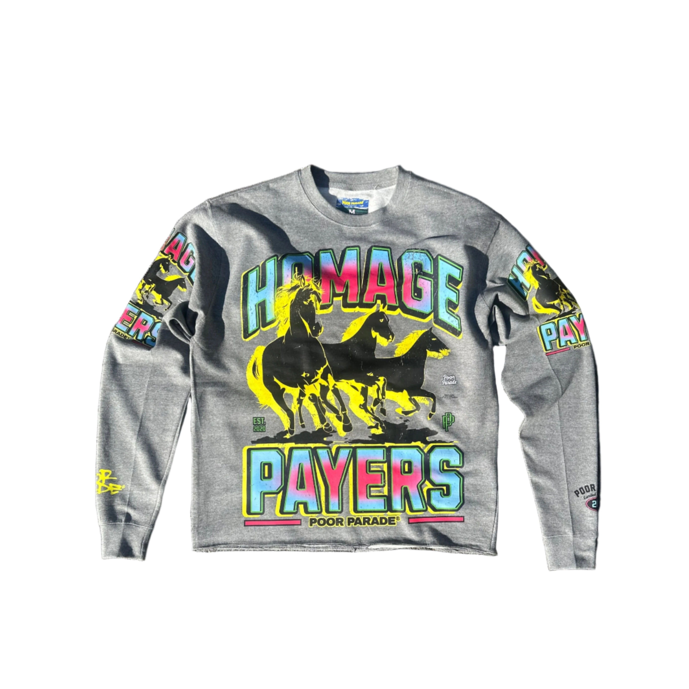 Homage Payers Crop Crew Neck
